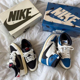 Fragment x Travis Scott x Nike Air Jordan 1 Retro High - Thumbnail 6