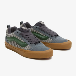 Vans Knu Skool Grey Green Path - Thumbnail 2