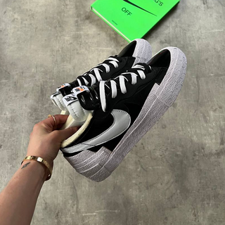 Sacai x Nike Blazer Low 'Black Patent'