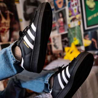 Adidas Superstar Core Black White ❦ - Thumbnail 2