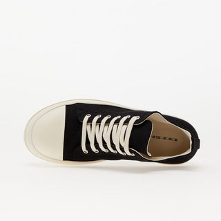 RICK OWENS DRKSHDW CANVAS LUXOR HEXA LOW BLACK SS24  - Thumbnail 4