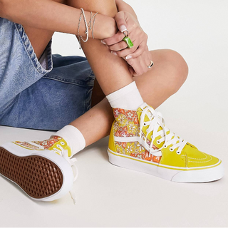 Vans UA SK8-Hi Floral Yellow Ss As