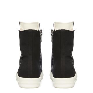 RICK OWENS DRKSHDW CANVAS LUXOR HEXA HIGH BLACK SS24  - Thumbnail 3