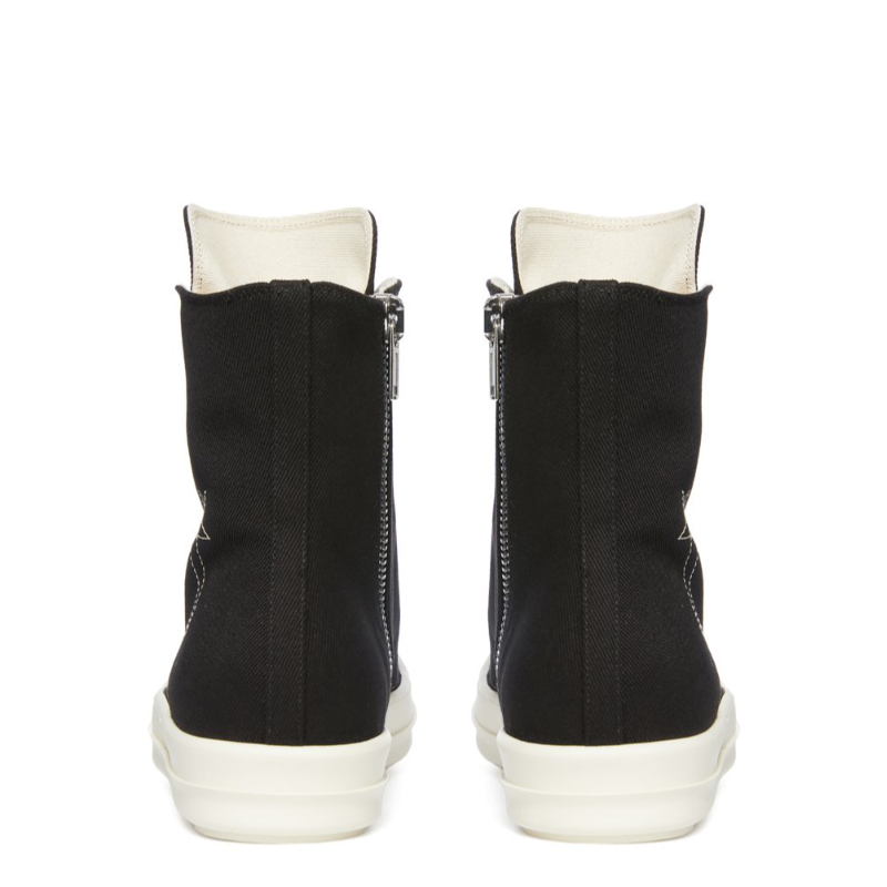 RICK OWENS DRKSHDW CANVAS LUXOR HEXA HIGH BLACK SS24  - Thumbnail (Preview) 3