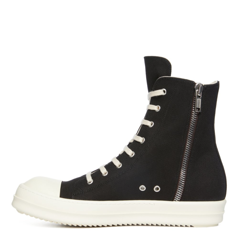 RICK OWENS DRKSHDW CANVAS LUXOR HEXA HIGH BLACK SS24  - Thumbnail (Preview) 2