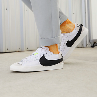 Nike Blazer Low '77 Jumbo White Black - Thumbnail 2