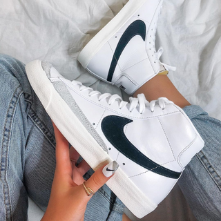 Nike Blazer Mid 77 Vintage White Black ❦ - Thumbnail 2