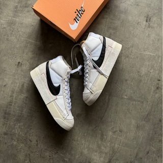 Nike Blazer Mid '77 Pro Club 'Remastered -  Bone Black - Thumbnail 4