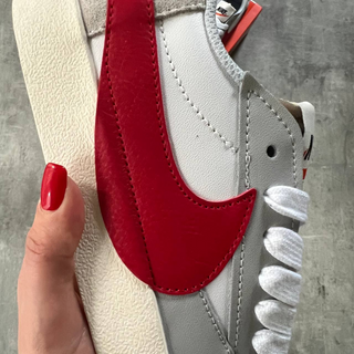 Nike Blazer Low '77 Jumbo White University Red - Thumbnail 2