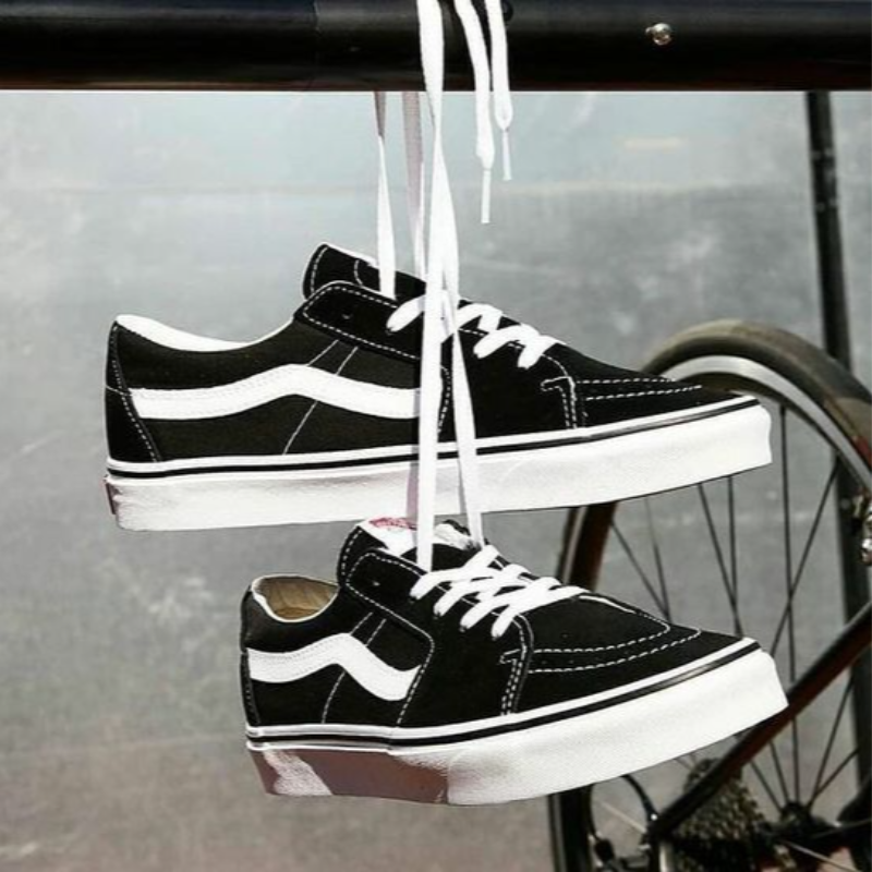 Vans UA Sk8-Low Black White Rare Ss version - Thumbnail (Preview) 2