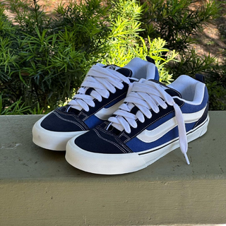 Vans Knu Skool White Navy ❦ - Thumbnail 3