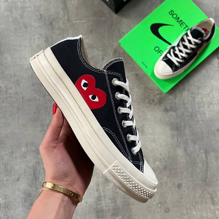 Converse x Comme des Garçons PLAY Chuck 70 Low Black 