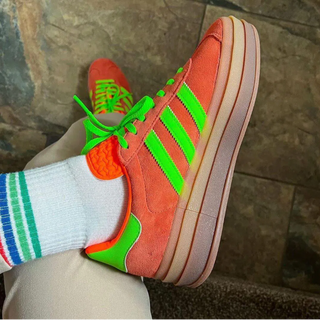 Adidas Gazelle Bold Solar Orange Green