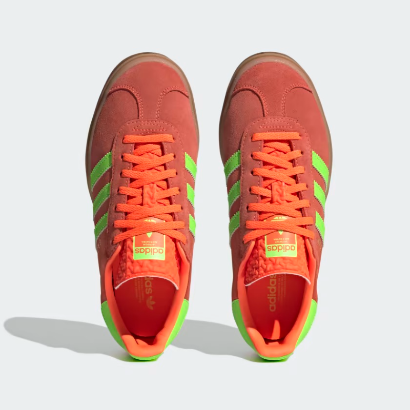 Adidas Gazelle Bold Solar Orange Green - Thumbnail (Preview) 5