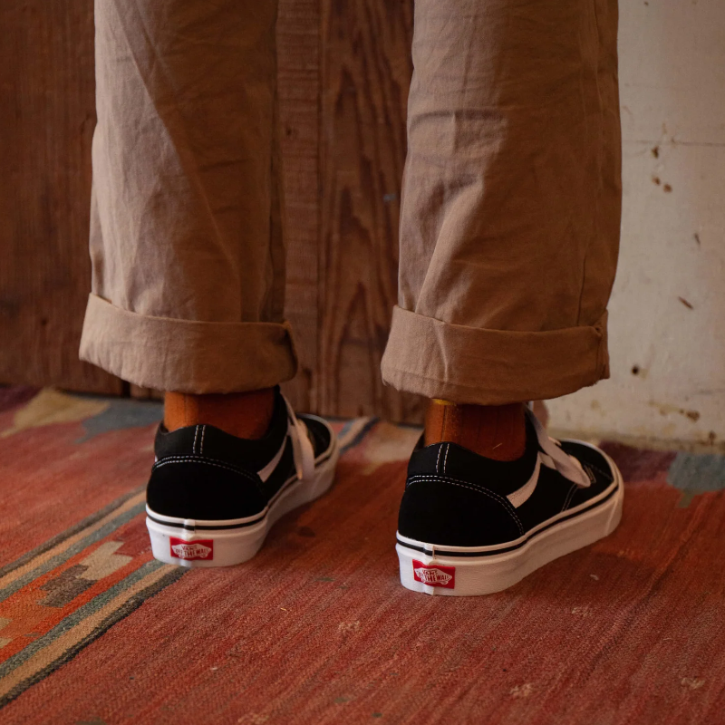 Vans Old Skool Low Black White Classic - Thumbnail (Preview) 4