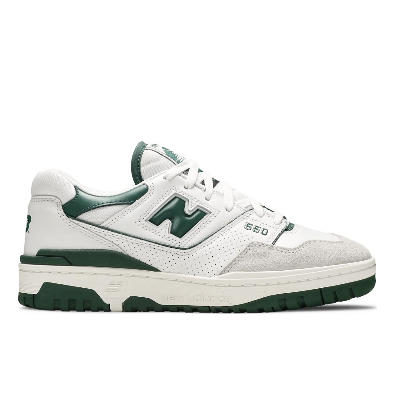 New Balance 550 White Green ❦ Main Image