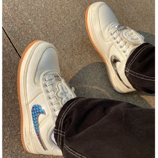 Travis Scott x Nike Air Force 1 'Sail'