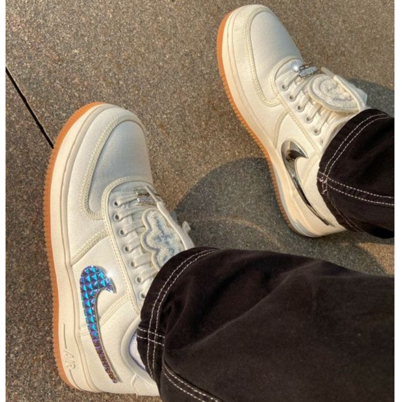 Travis Scott x Nike Air Force 1 'Sail' Main Image