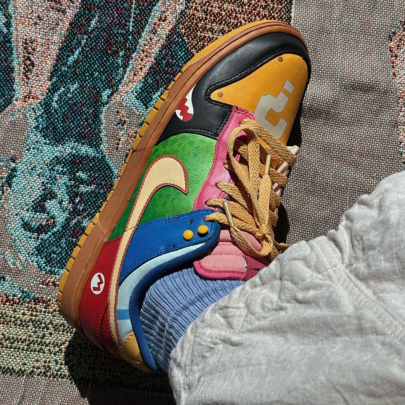 Nike Dunk Low What the Super Mario Doingg - Thumbnail (Preview) 2