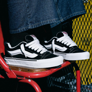 Vans Knu Skool Black White - Thumbnail 4