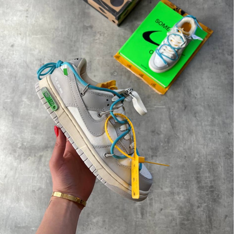 Off White x Nike Dunk  Low “Lot 02”  - Thumbnail (Preview) 2