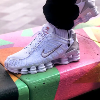 Nike Shox TL 'White Silver'  - Thumbnail 5