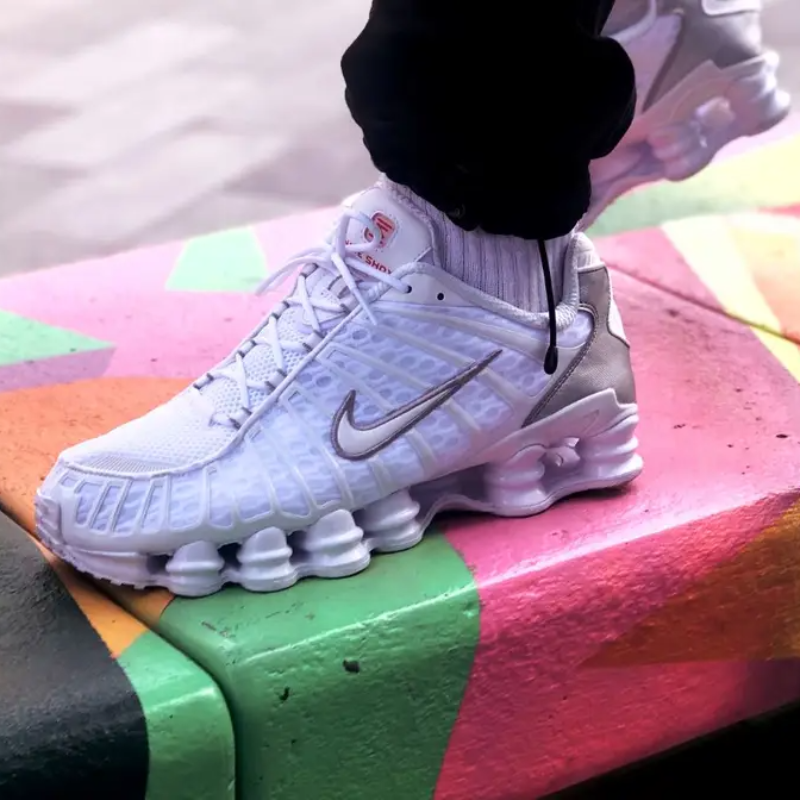 Nike Shox TL 'White Silver'  - Thumbnail (Preview) 5