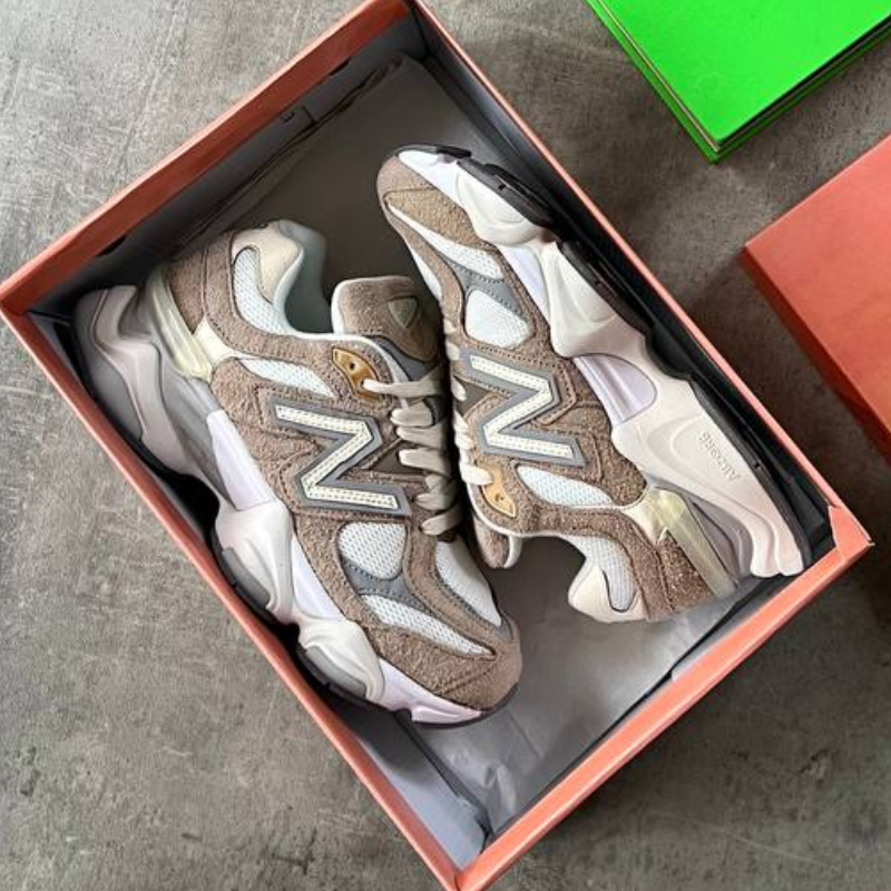 New Balance 9060 Driftwood Pink Sea Salt