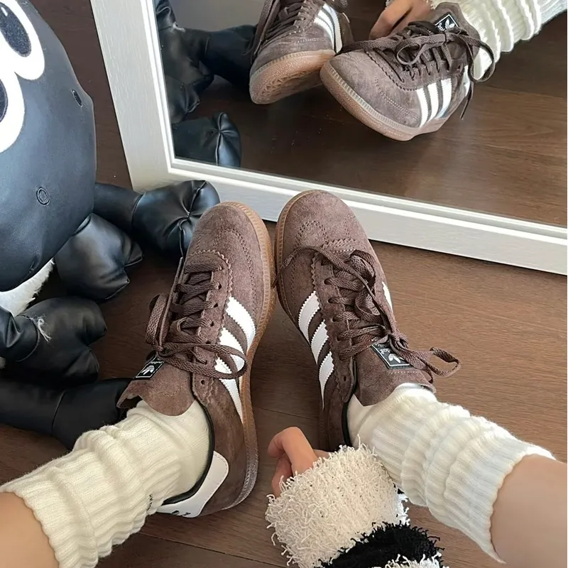 Adidas Samba Deco Spezial 'Brown White Gum' - Thumbnail (Preview) 3