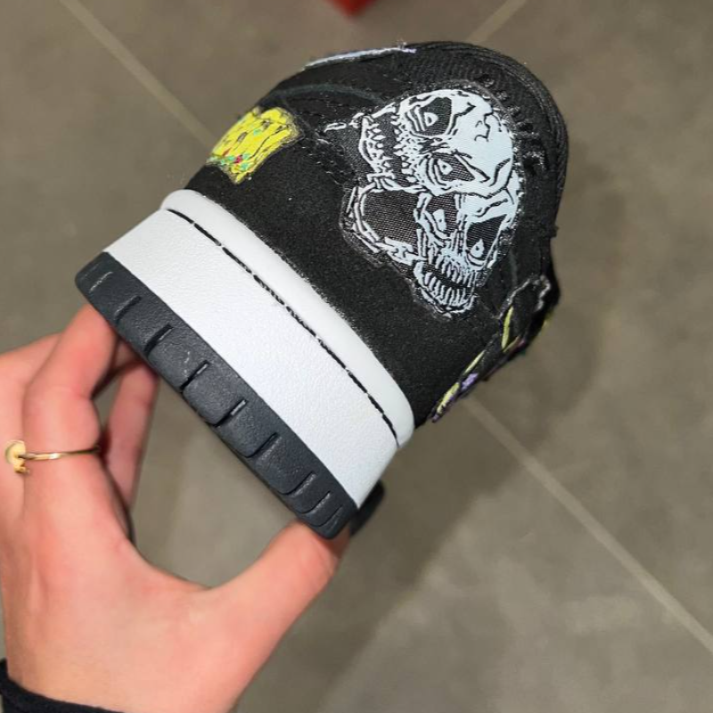 Neckface x Nike Dunk Low Pro SB 'Black' - Thumbnail (Preview) 2