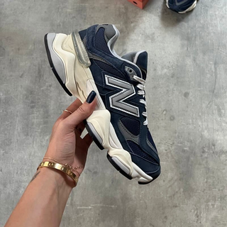 New Balance 9060 Navy Blue Outerspace - Thumbnail 3