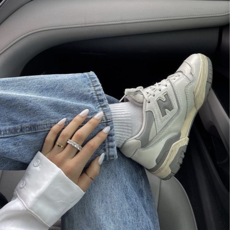 New Balance 550 X Aimé Leon Dore Silver Limited - Thumbnail (Preview) 4