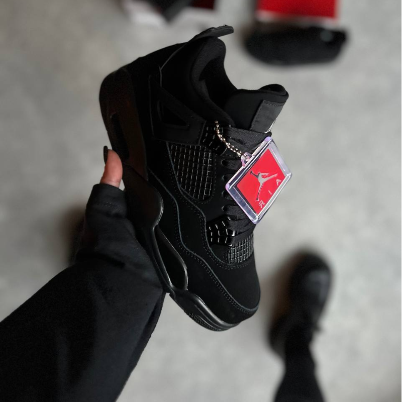 Nike Air Jordan 4 Retro 'Black Cat' 2022 - Thumbnail (Preview) 2