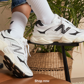 New Balance 9060 White Black - Thumbnail 6