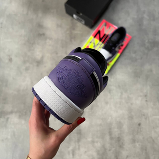 Nike Air Jordan 1 Low Court Purple   - Thumbnail 2