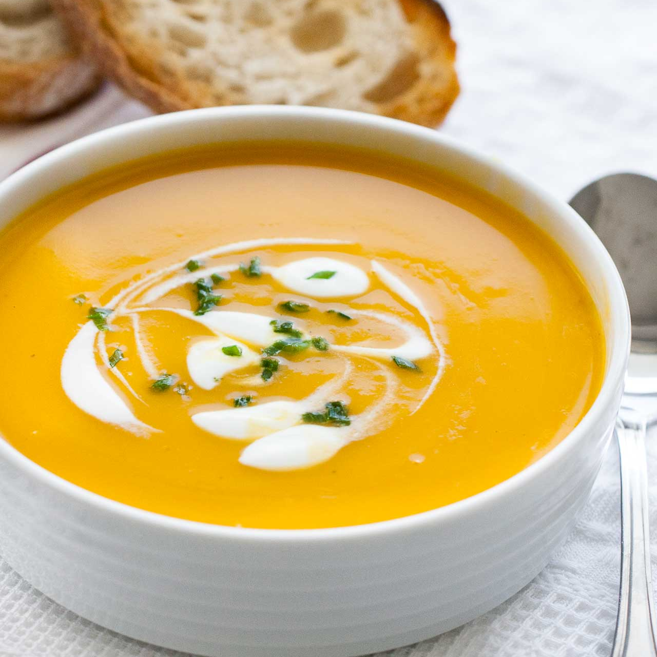 BUTTERNUT SQUASH SOUP