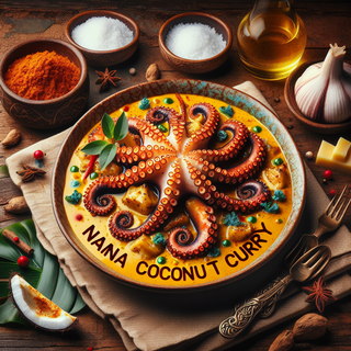 OCTOPUS ( COCONUT CURRY)