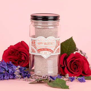 Valentine's Lavender Rose Shower Steamers