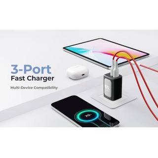HAVIT UC260 65W Charger | ABS+PC Material