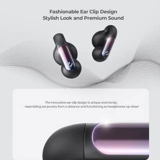 HAVIT TW980 Earbuds | Clip & Open-Ear Design | USB Port Type-C | 40mAh Earbuds Battery