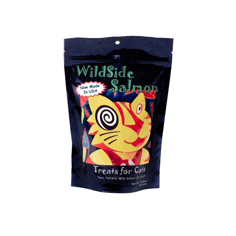 WildSideSalmon Freeze Dried Salmon Cat Treats 3oz (24units)