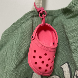 Pink Shoe Keychain 