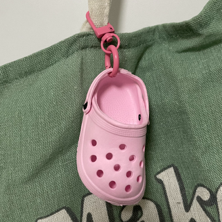 Light Pink Shoe Keychain 