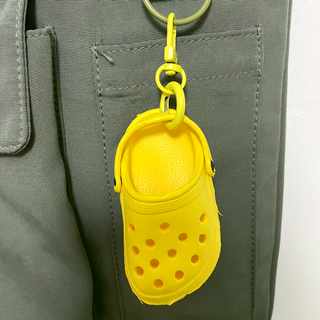 Yellow Shoe Keychain 