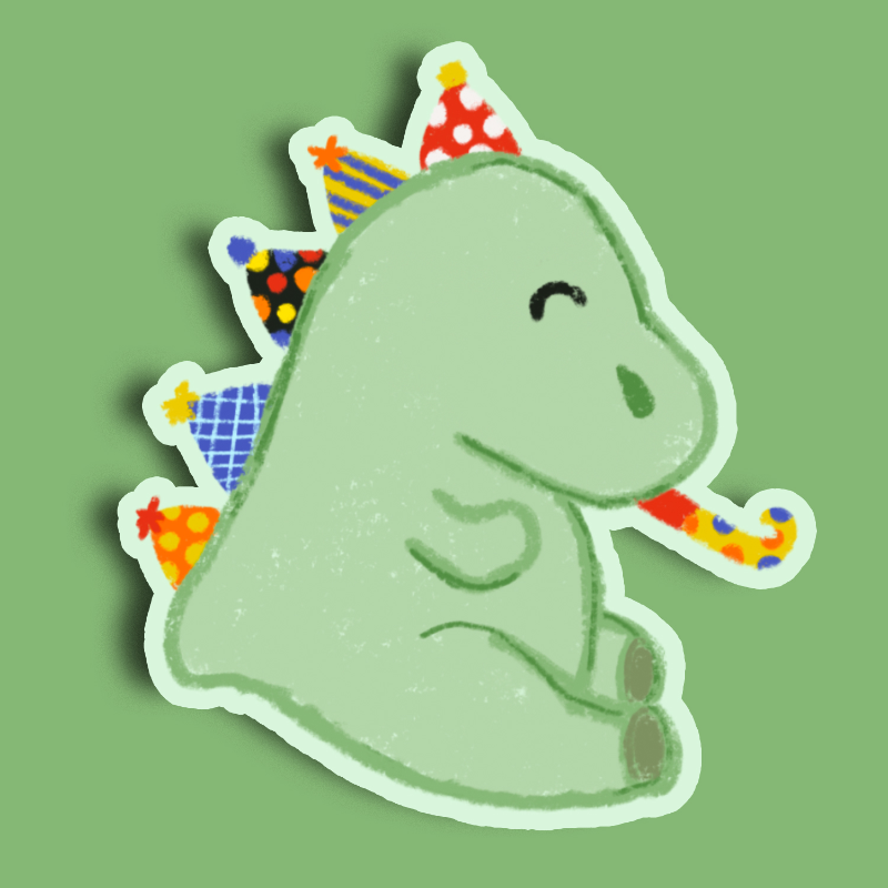 Dino Sticker Main Image