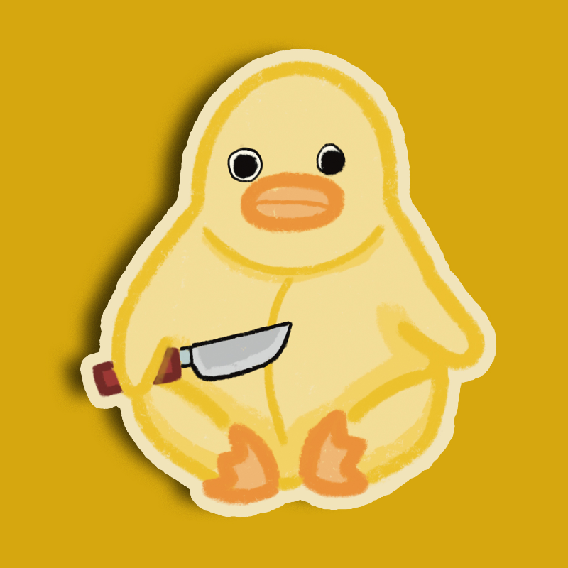 Duck H8 U Sticker Main Image