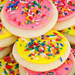Sugar cookies with icing