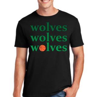 Wolves bball t-shirt