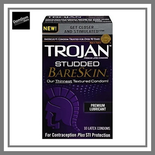 戰神Trojan Bareskin凸點安全套