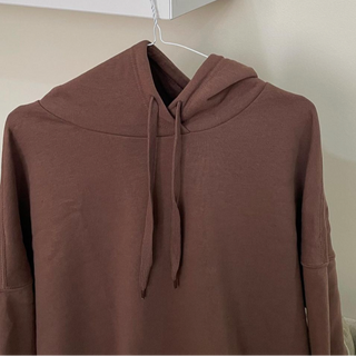 brown hoodie